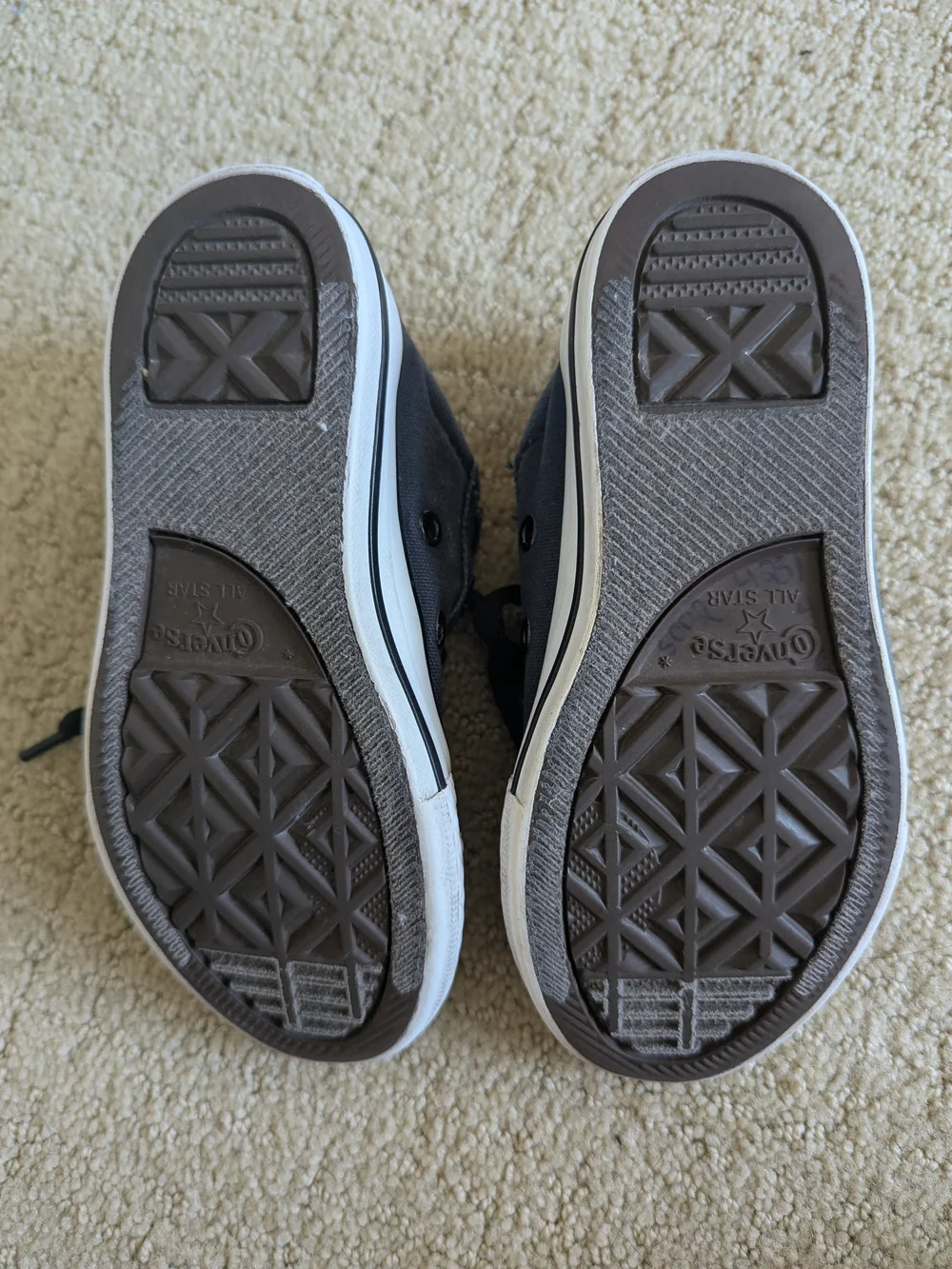 Converse Kids Slip On Chucks Shoes Navy Black CT Street Slip 632522F Toddler 11